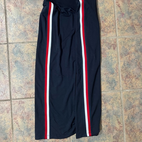 [tommy hilfiger] large navy long maxi skirt - Picture 2 of 6